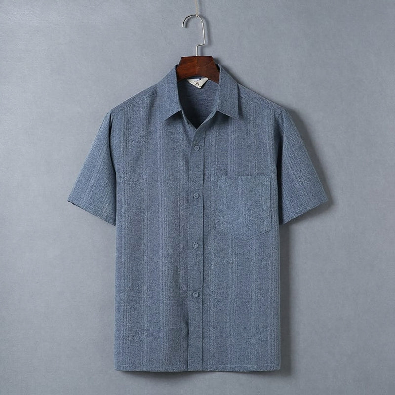 Premium Men's Textured Half Sleeve Shirt