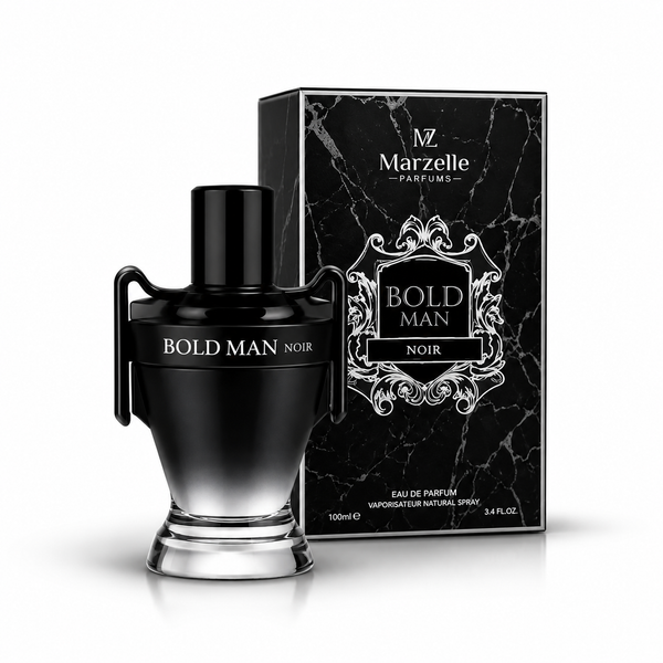 Marzelle Bold Man Noir Eau De Parfum for Men | 100ml